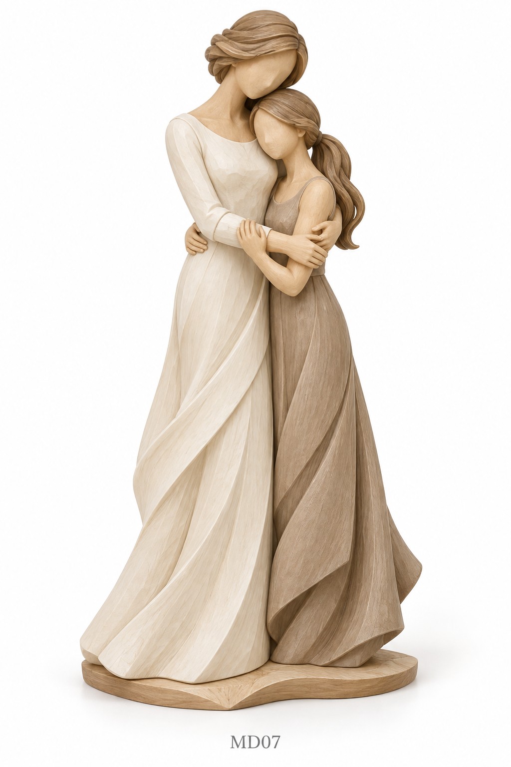Mother & Daughter Carved-Look Resin Gift Collection – MD07–MD12