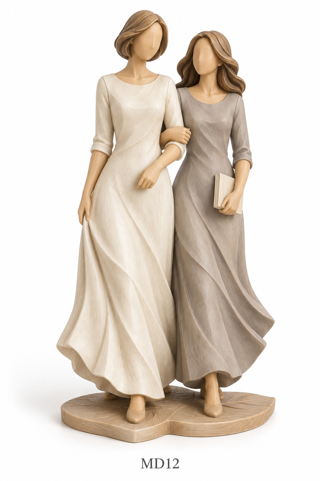 Mother & Daughter Carved-Look Resin Gift Collection – MD07–MD12 — image 7