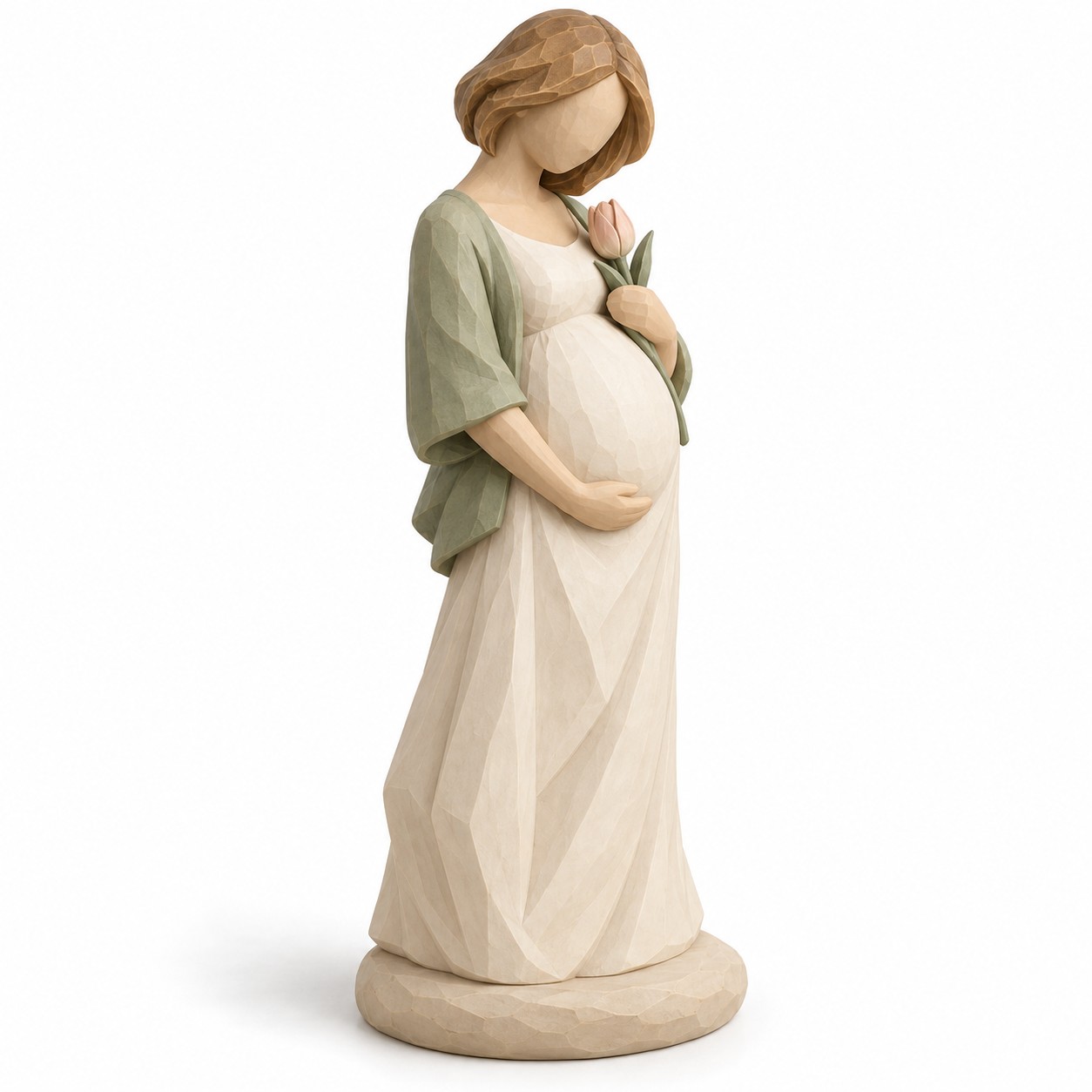 Mother’s Day Faceless Carved-Look Resin Figurine Collection – 6 Designs — image 6