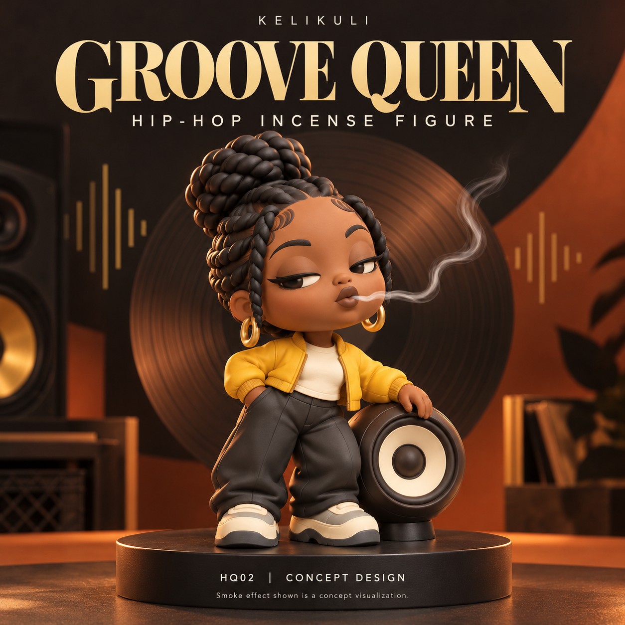 Street Beats Chibi Incense Figures – 6 Character Concepts — image 9