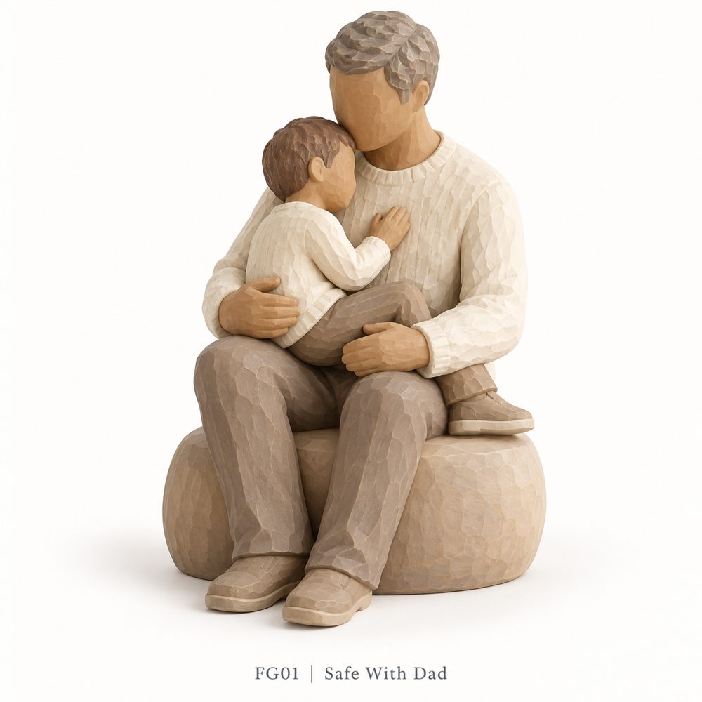 Thank You, Dad – Father & Son Gratitude Resin Figurine Collection — image 2