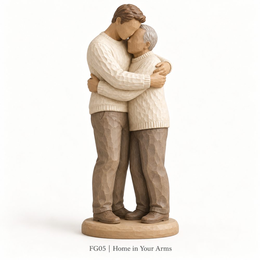 Thank You, Dad – Father & Son Gratitude Resin Figurine Collection — image 6
