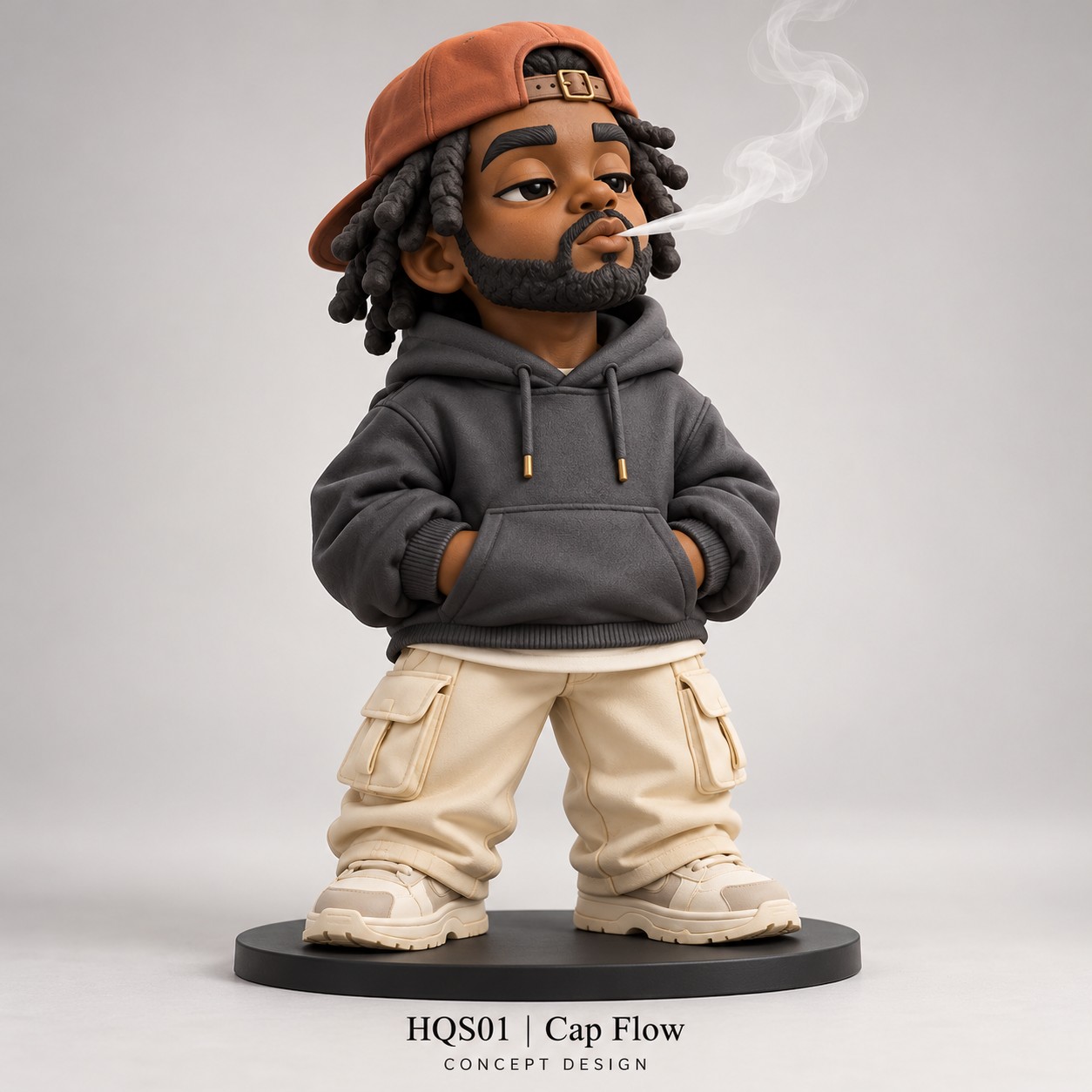 Street Stance Chibi Incense Figures – 6 Standing Character Concepts — image 2