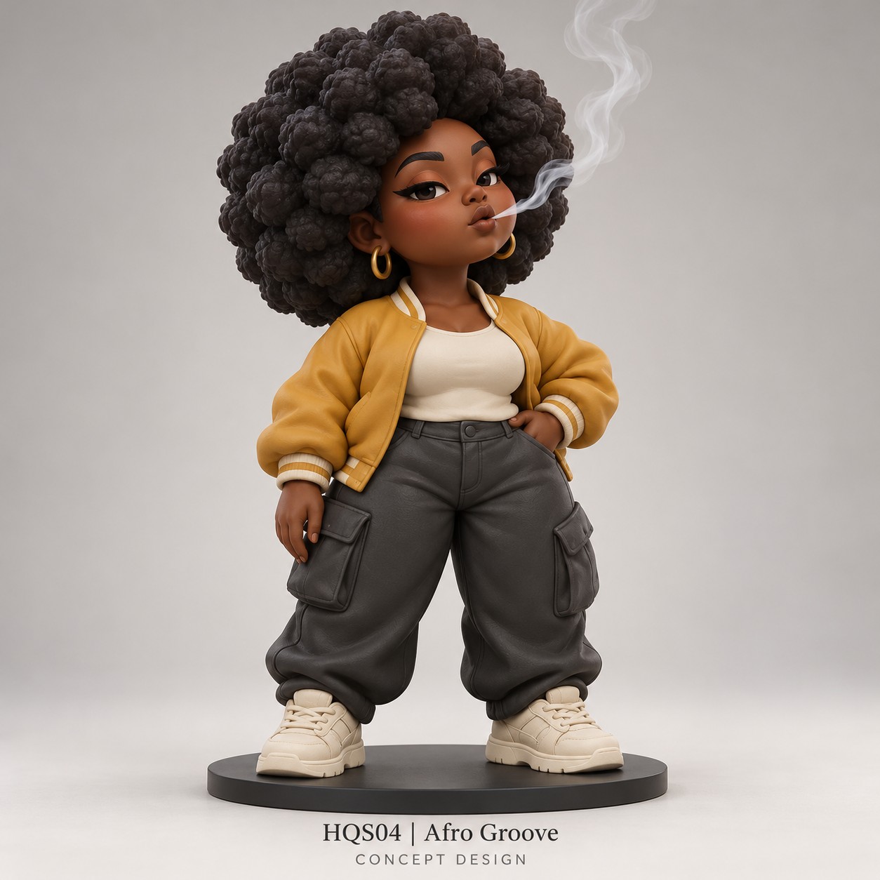 Street Stance Chibi Incense Figures – 6 Standing Character Concepts — image 5