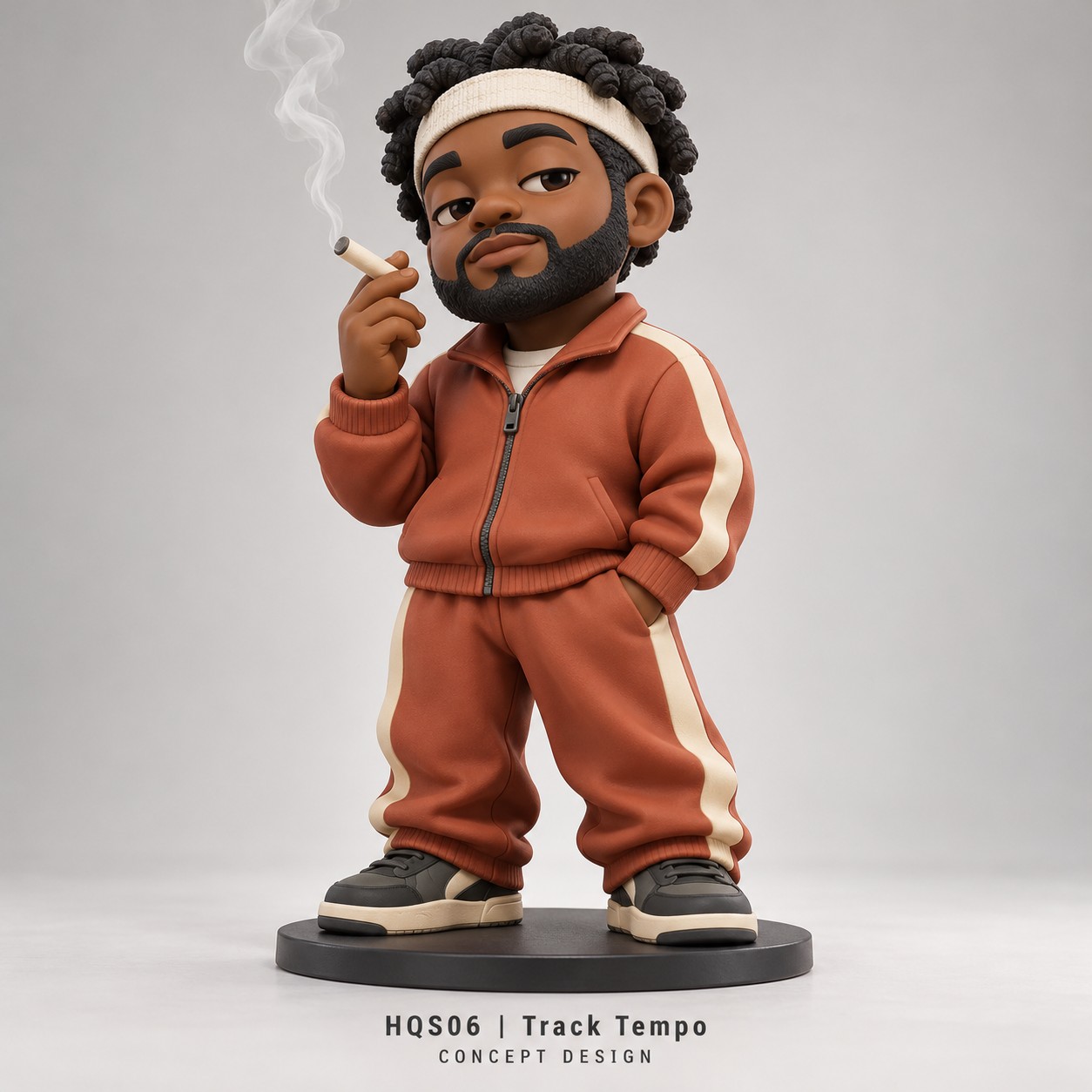 Street Stance Chibi Incense Figures – 6 Standing Character Concepts — image 7