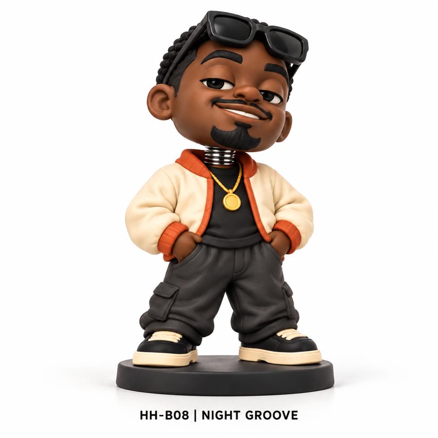Street Rhythm Hip-Hop Resin Bobblehead Collection – 8 Designs — image 9