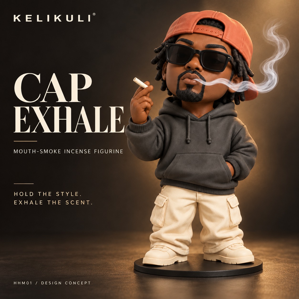 Street Exhale Chibi Incense Figures – 6 Standing Characters