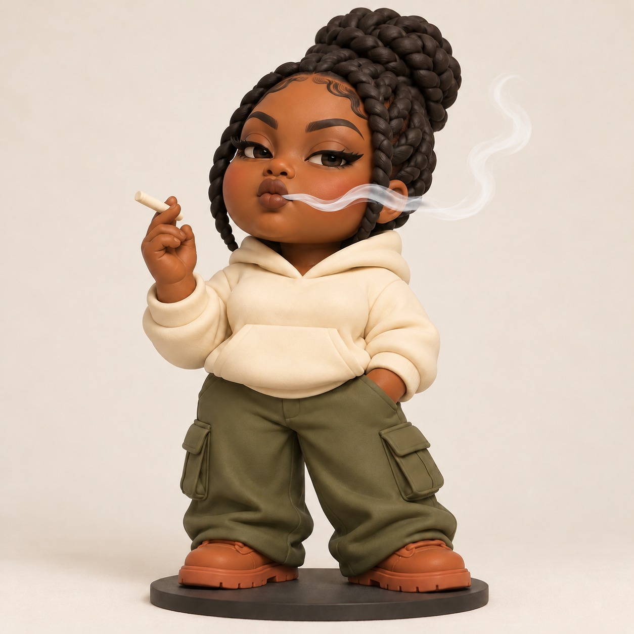 Street Exhale Chibi Incense Figures – 6 Standing Characters — image 6