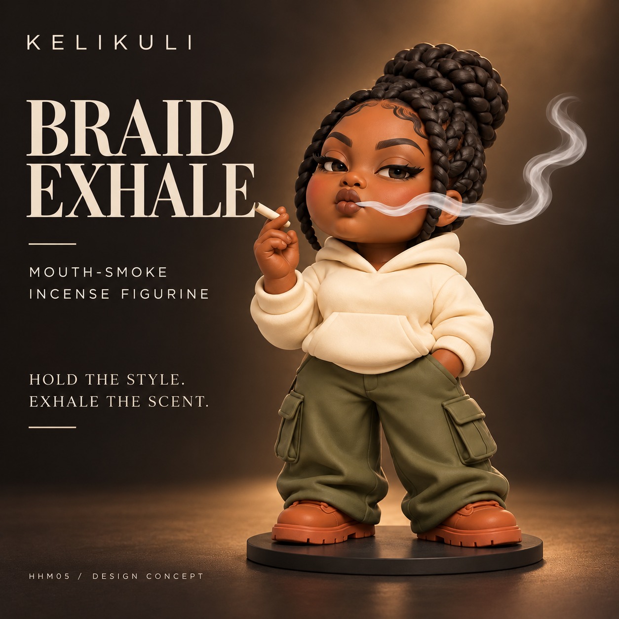 Street Exhale Chibi Incense Figures – 6 Standing Characters — image 12
