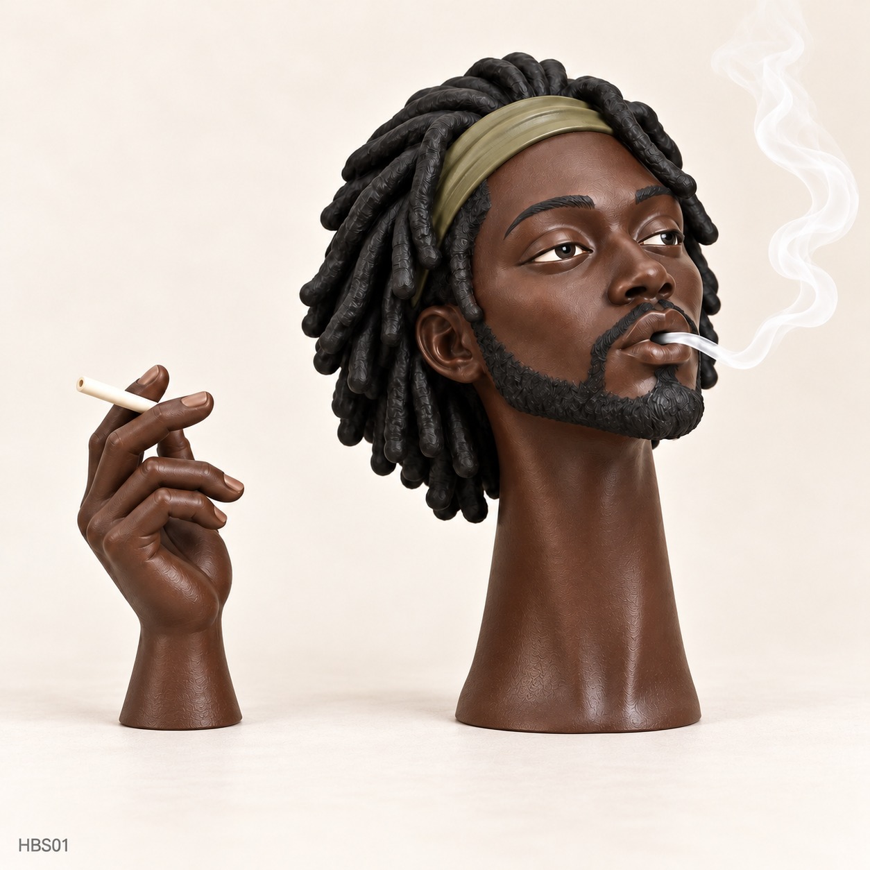 Sculpted Exhale – 6 Separate Head and Hand Incense Sets — image 2
