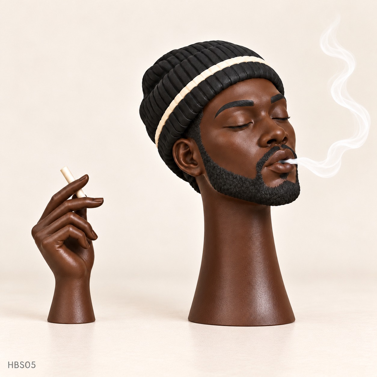 Sculpted Exhale – 6 Separate Head and Hand Incense Sets — image 6