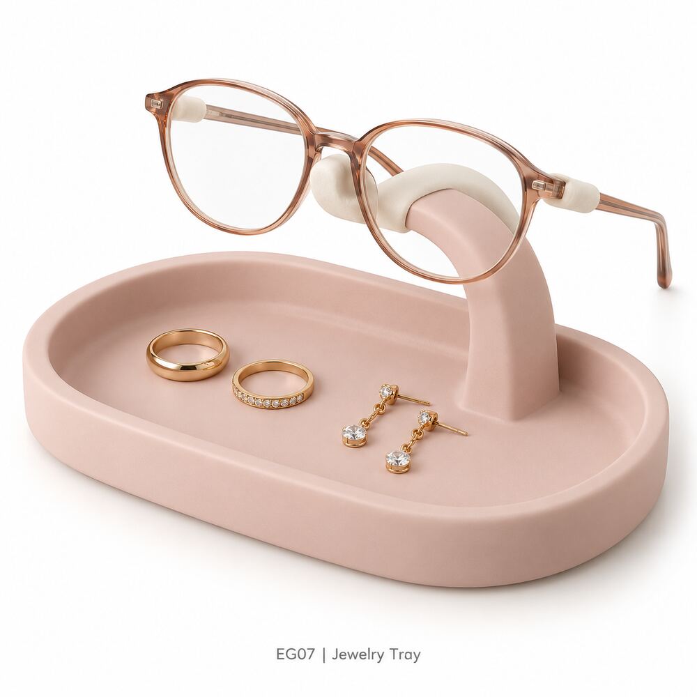 Soft-Pad Resin Eyeglass Stands & Bedside Organizers – 12 Designs — image 9