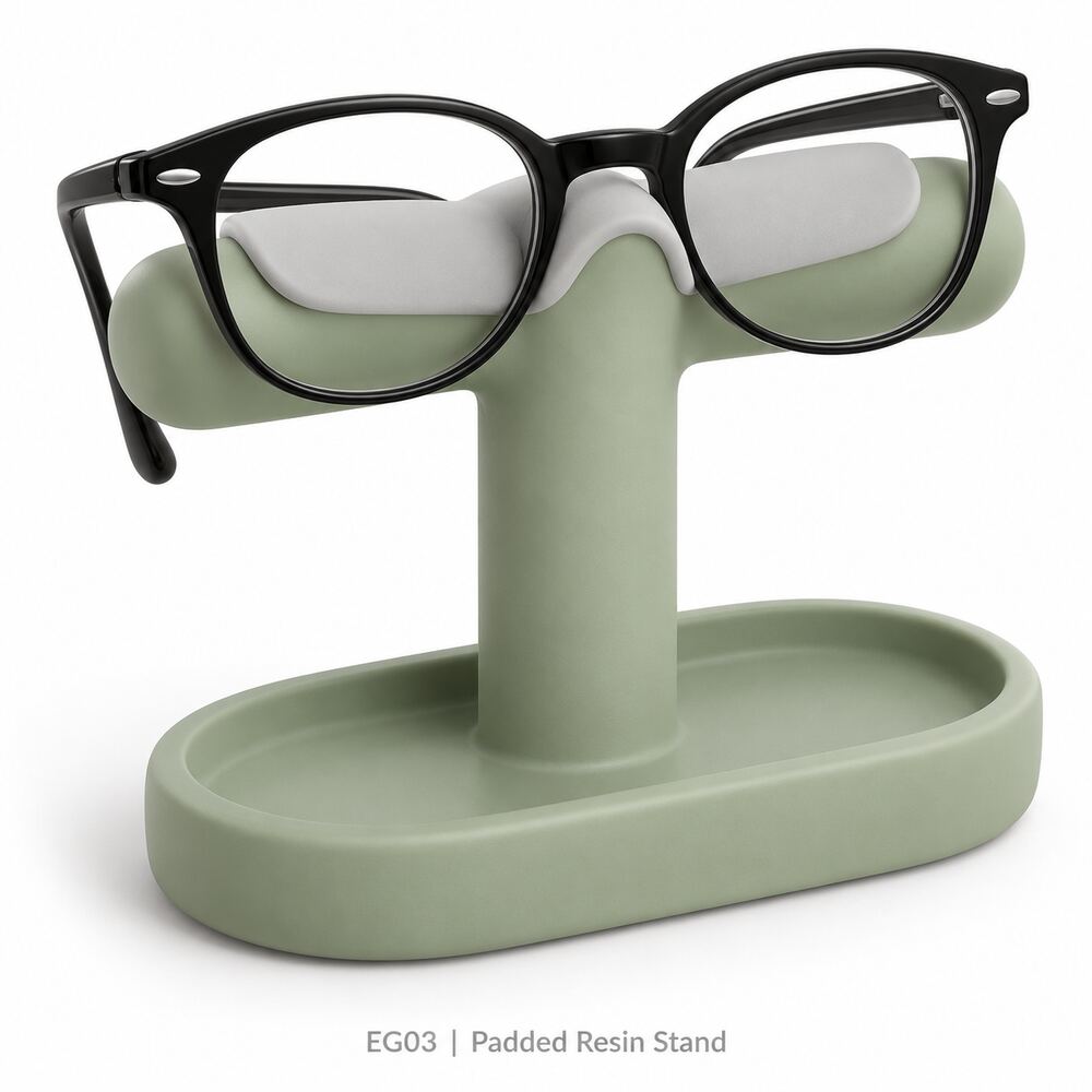 Soft-Pad Resin Eyeglass Stands & Bedside Organizers – 12 Designs — image 5
