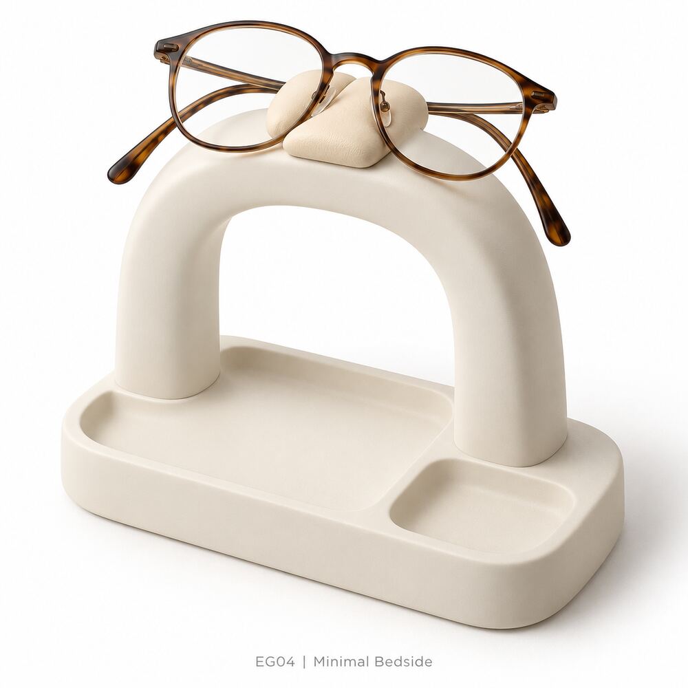 Soft-Pad Resin Eyeglass Stands & Bedside Organizers – 12 Designs — image 6