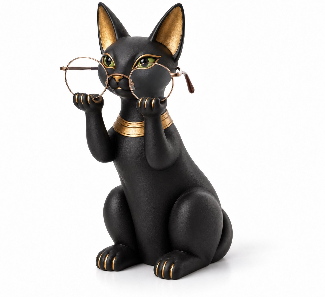 Egyptian Cat Eyeglasses Holders & Desk Organizers