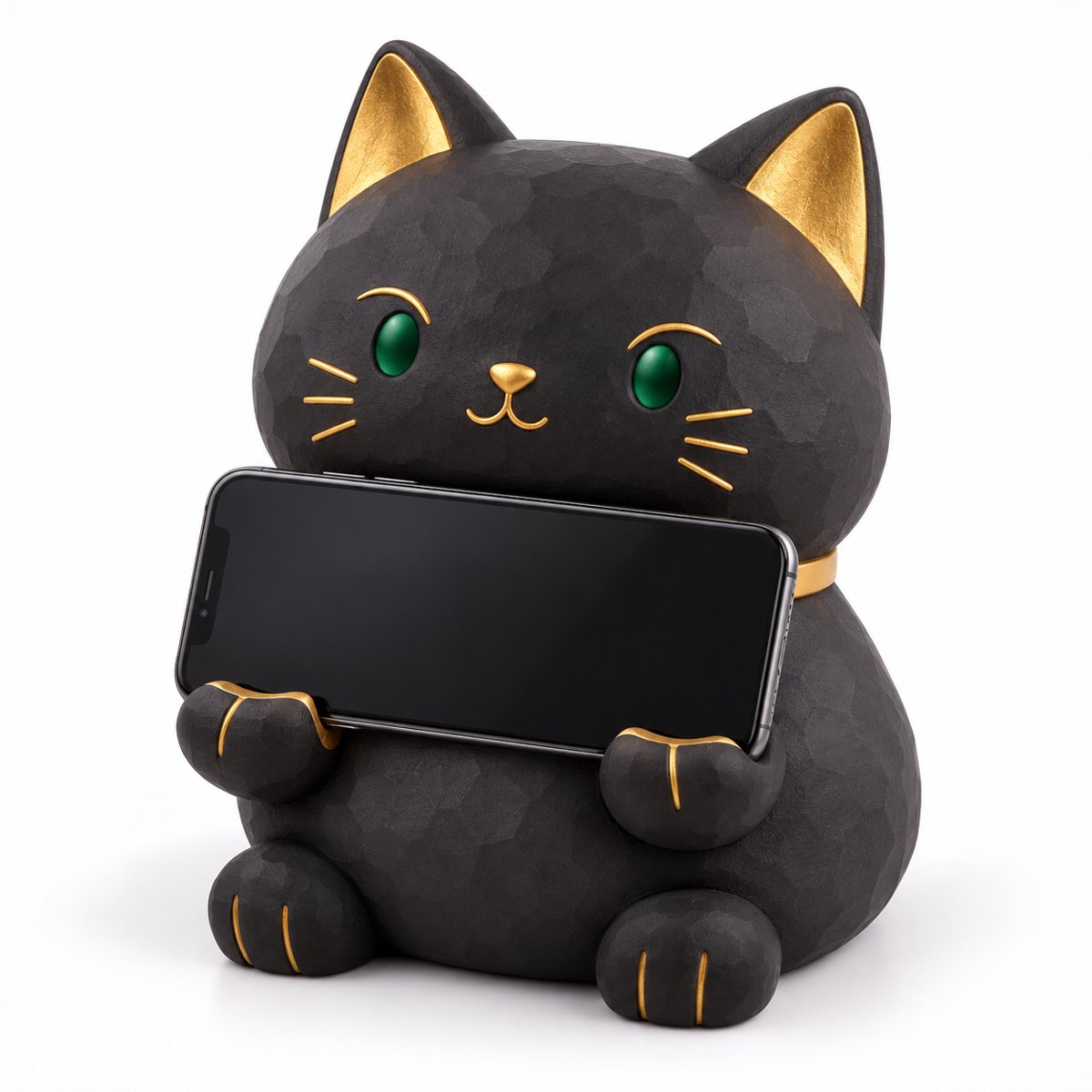 Cute Egyptian Cat Pen Rest, Phone Stand & Brush Holder Collection — image 3