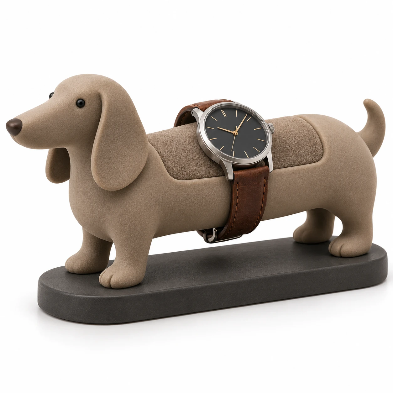 Dachshund Watch Stand / 腊肠犬树脂手表支架