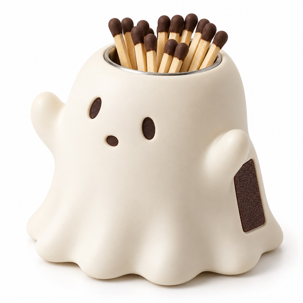 Little Boo Ghost Match Holder with Striker