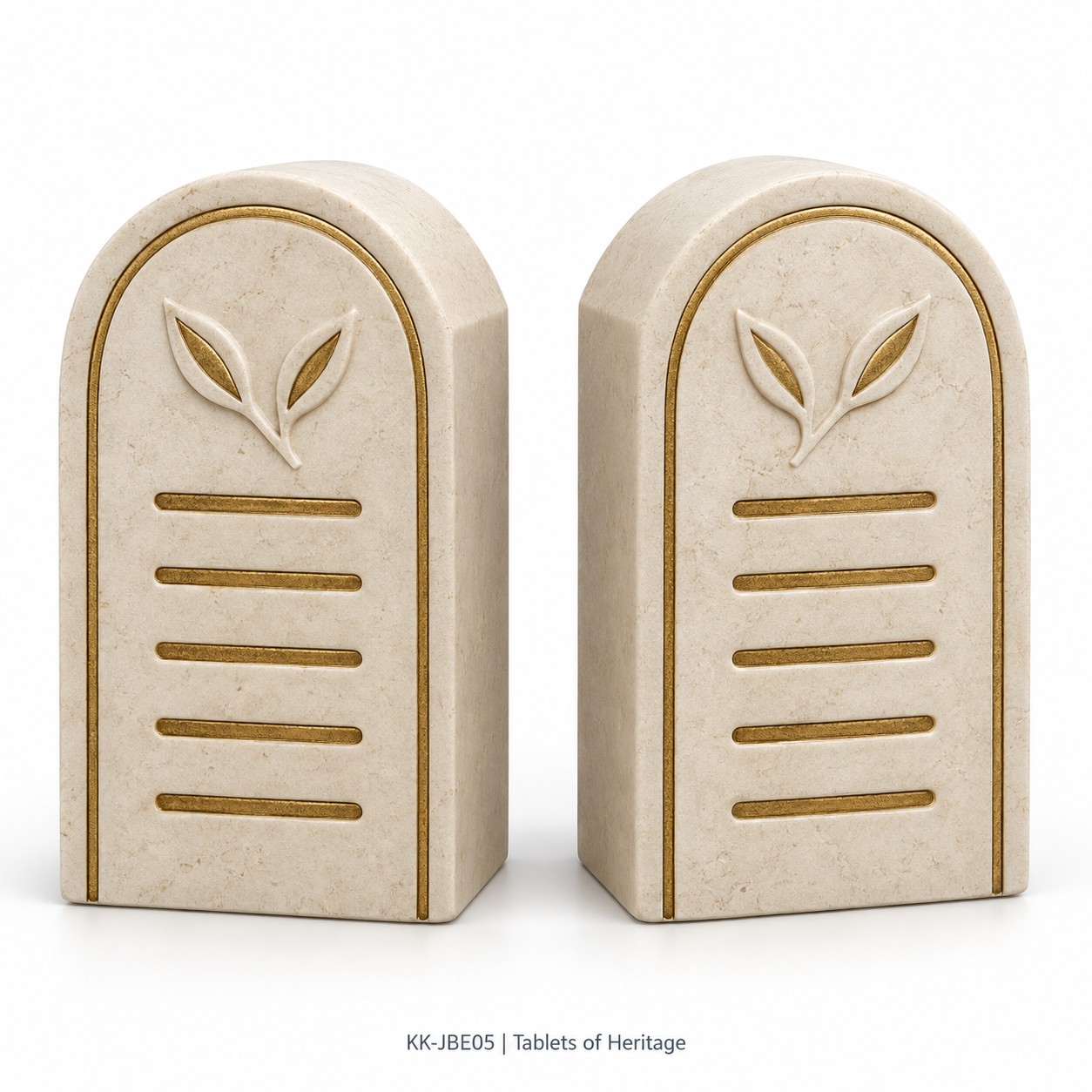 Tablets of Heritage Resin Bookends — Pair / 极简法版树脂书挡(一对)