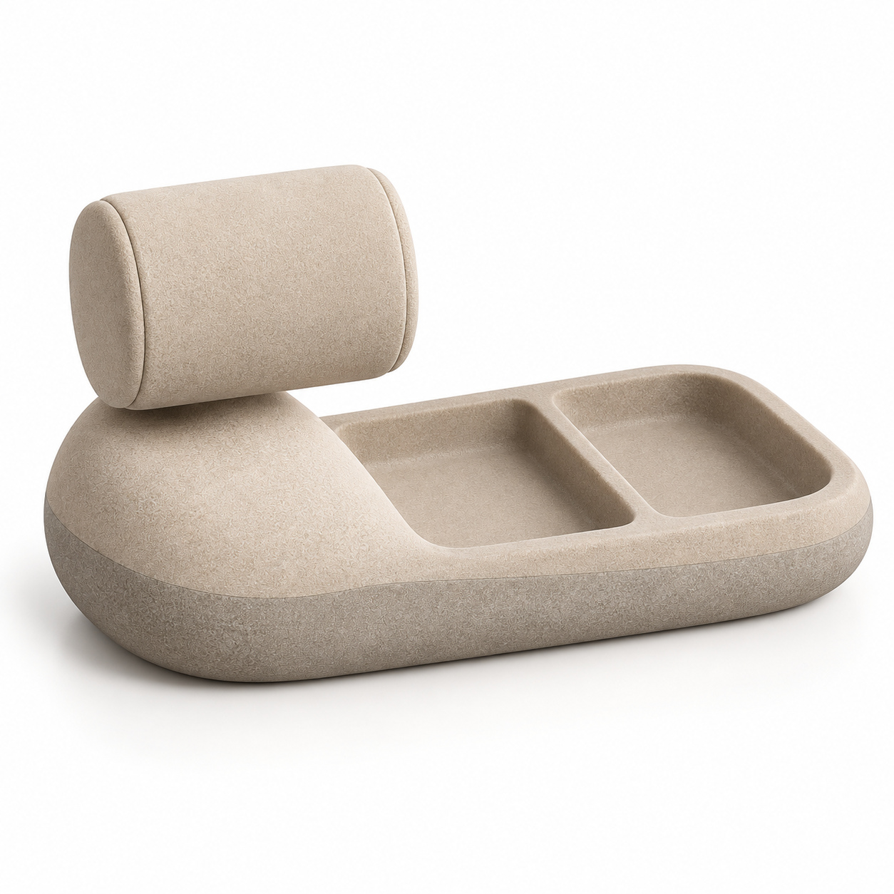 KELIKULI Pebble Watch Stand and Valet Tray on a white background