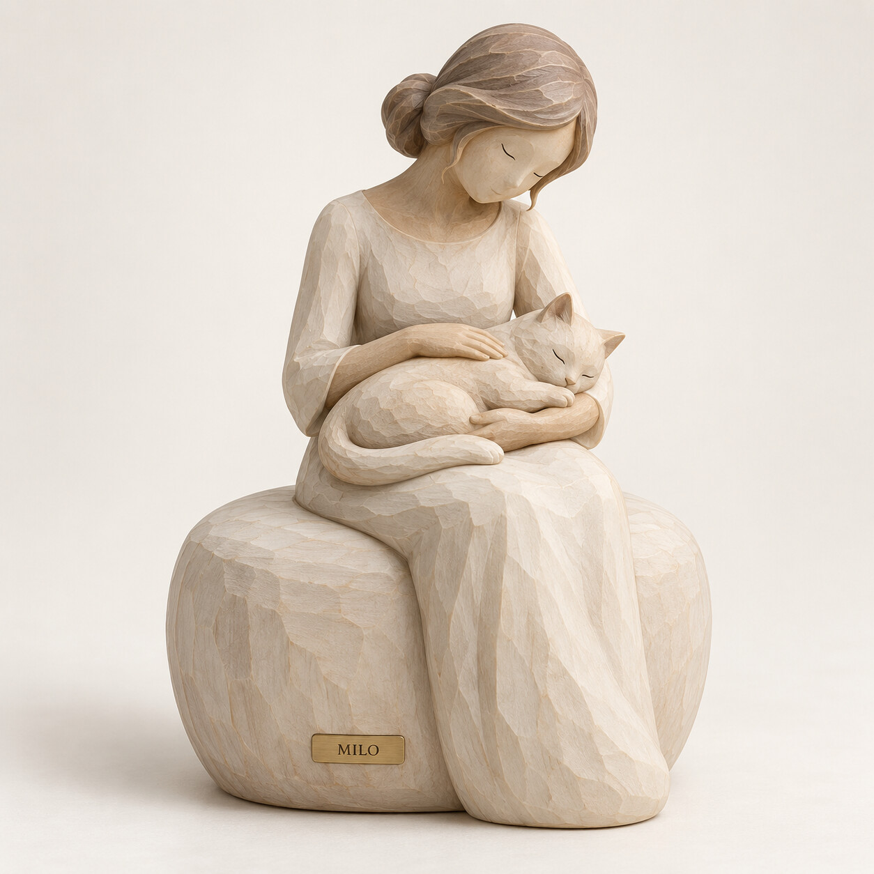 Quiet Whiskers Cat Memorial Urn Collection — image 3