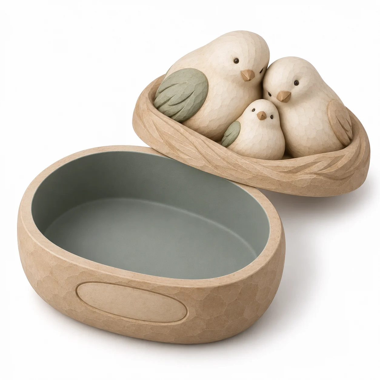 Small Moments Sculptural Resin Keepsake Box Collection — image 7