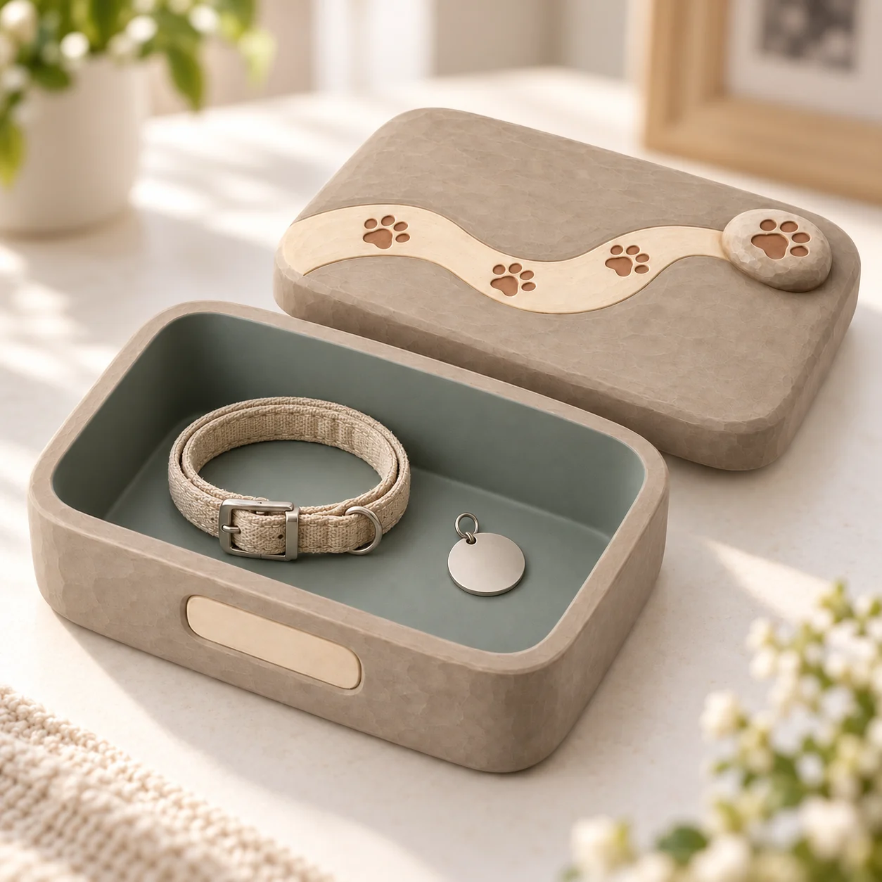 Small Moments Sculptural Resin Keepsake Box Collection — image 4