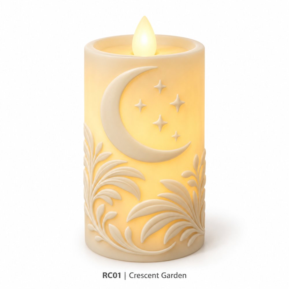 Ramadan Relief LED Candle Collection - 6 Designs — image 2