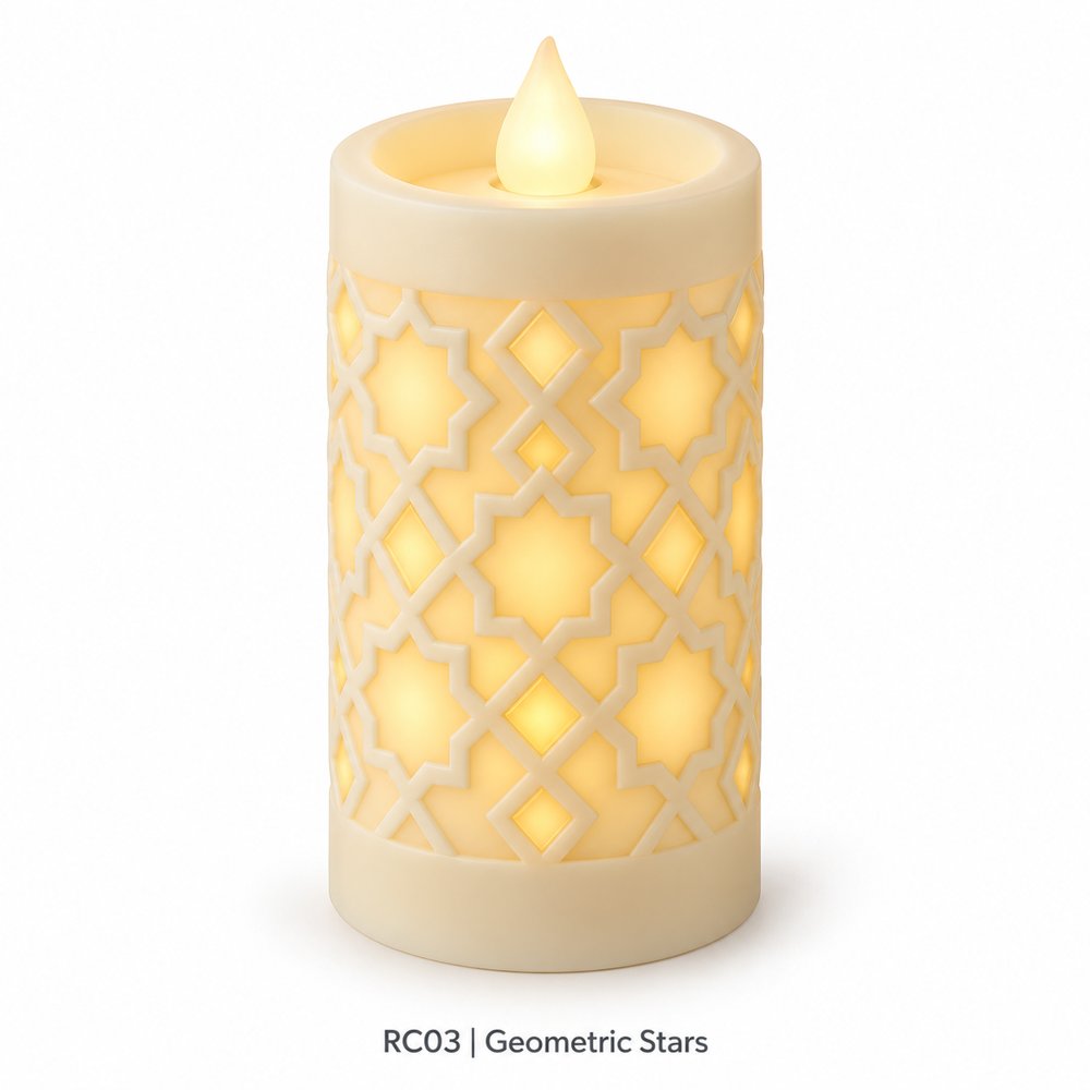 Ramadan Relief LED Candle Collection - 6 Designs — image 4