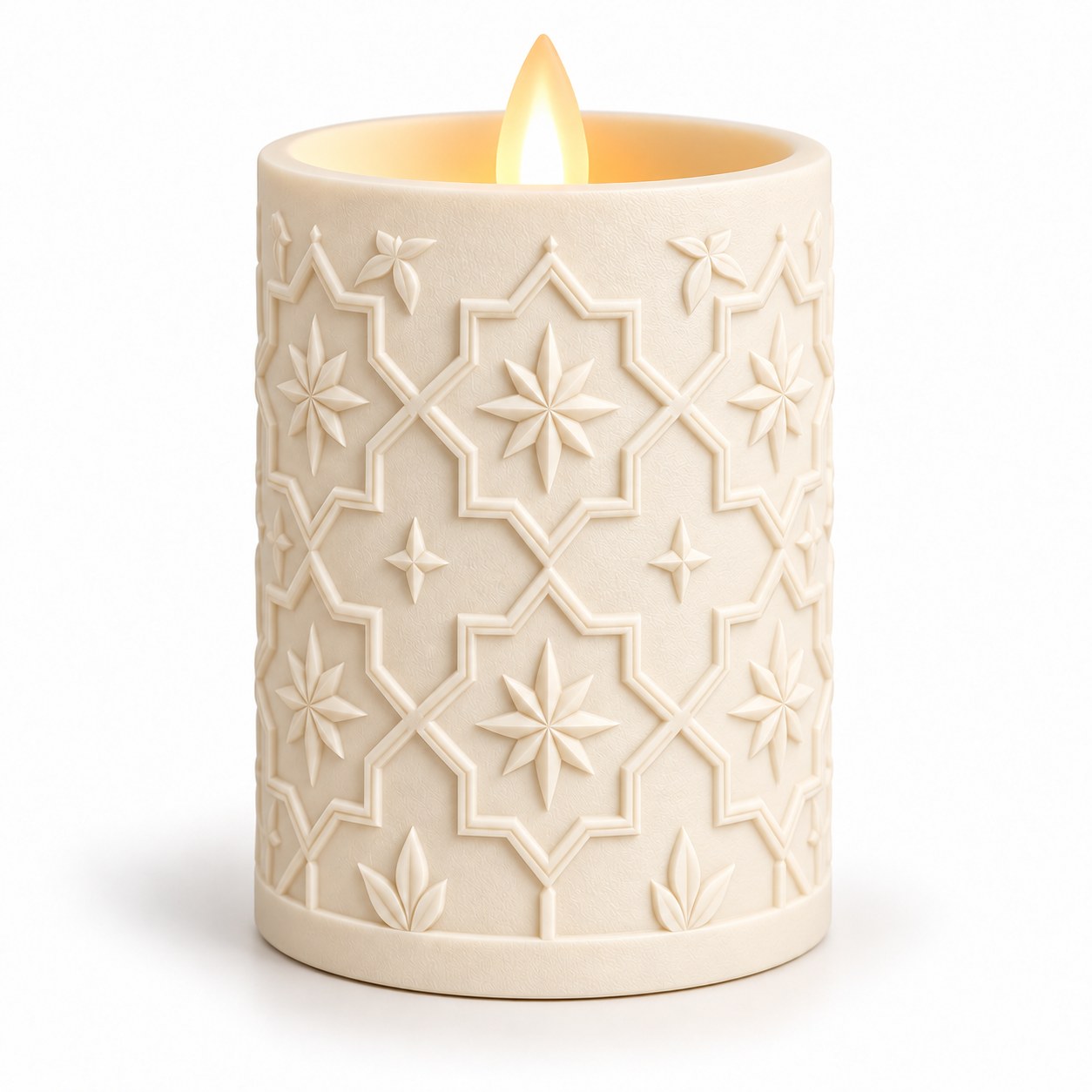 Ramadan Relief LED Candle Collection - 8 Monochrome Designs — image 8