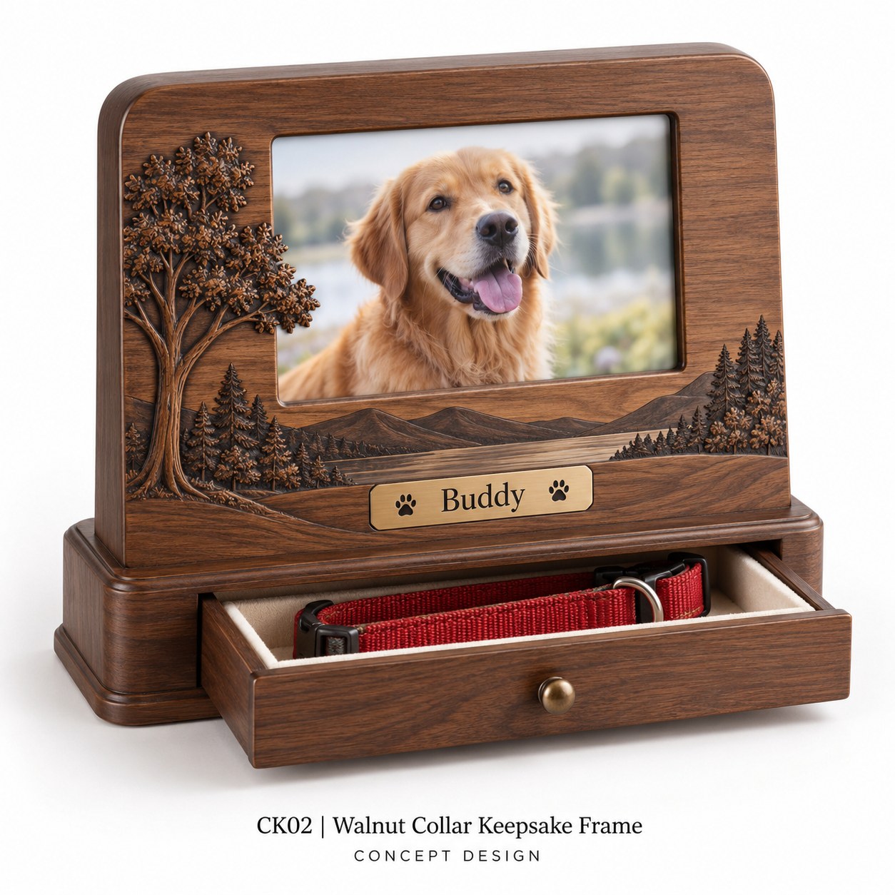 Pet Collar Keepsake Frame Collection — image 2