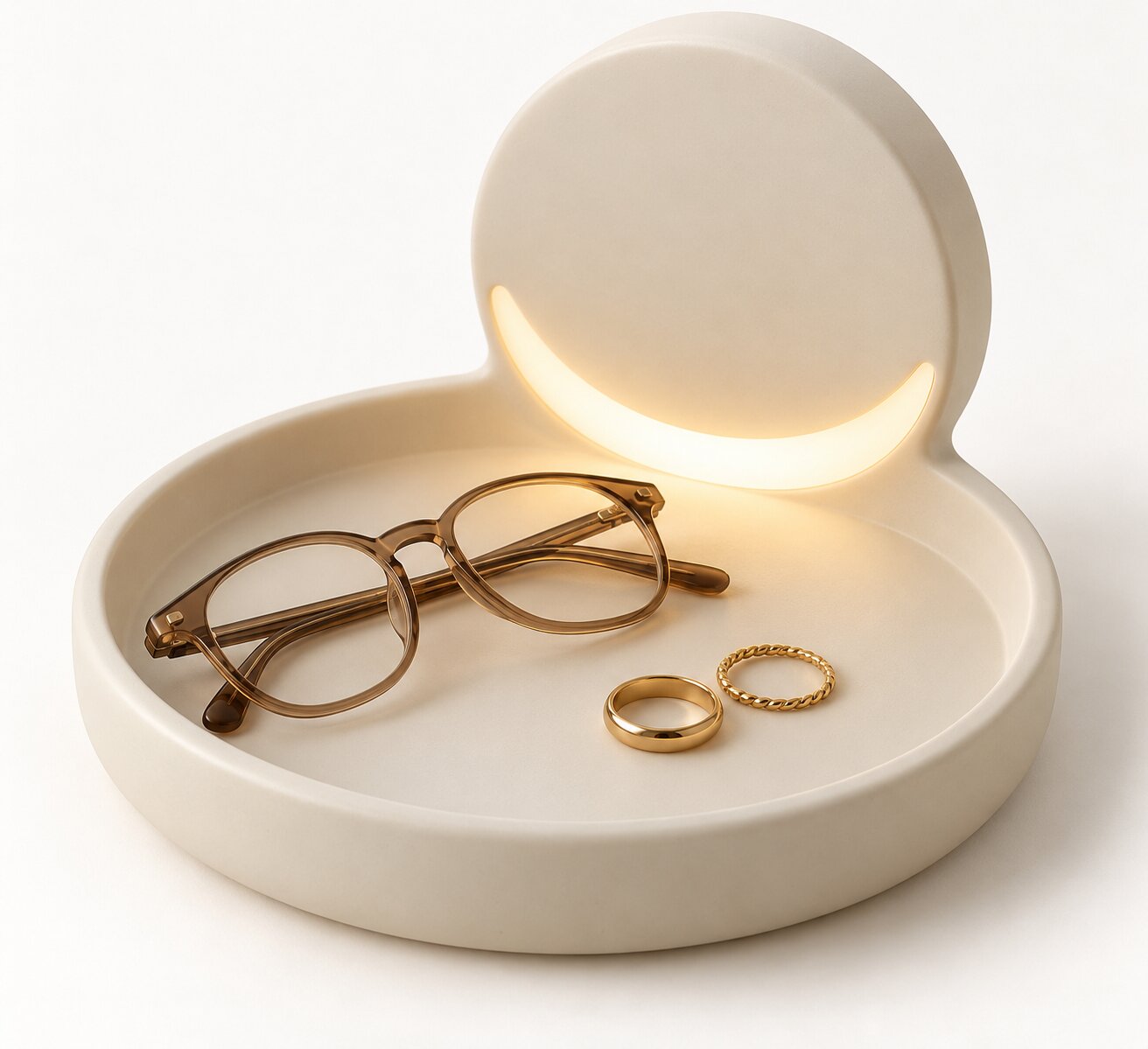 Halo Glow Bedside Valet Light