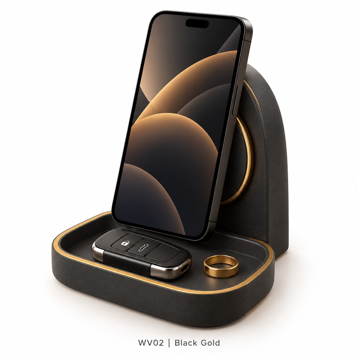 Modular Resin Wireless Charging Valet Collection — image 2