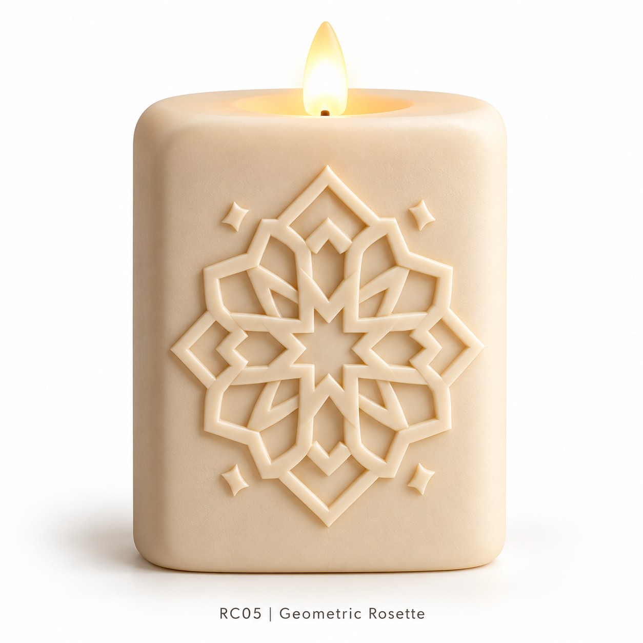 Ramadan Relief Resin LED Candle Collection — image 5