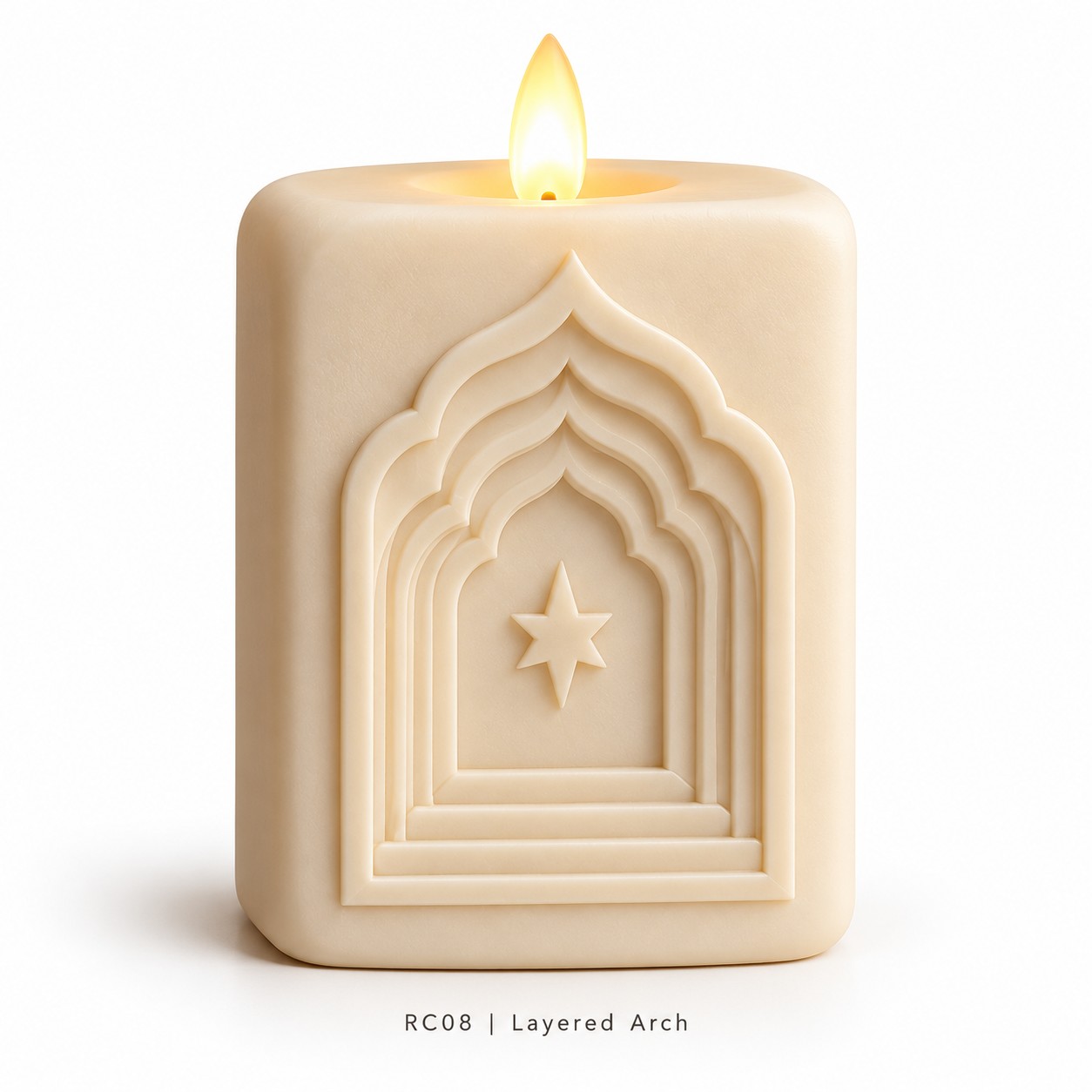 Ramadan Relief Resin LED Candle Collection — image 8