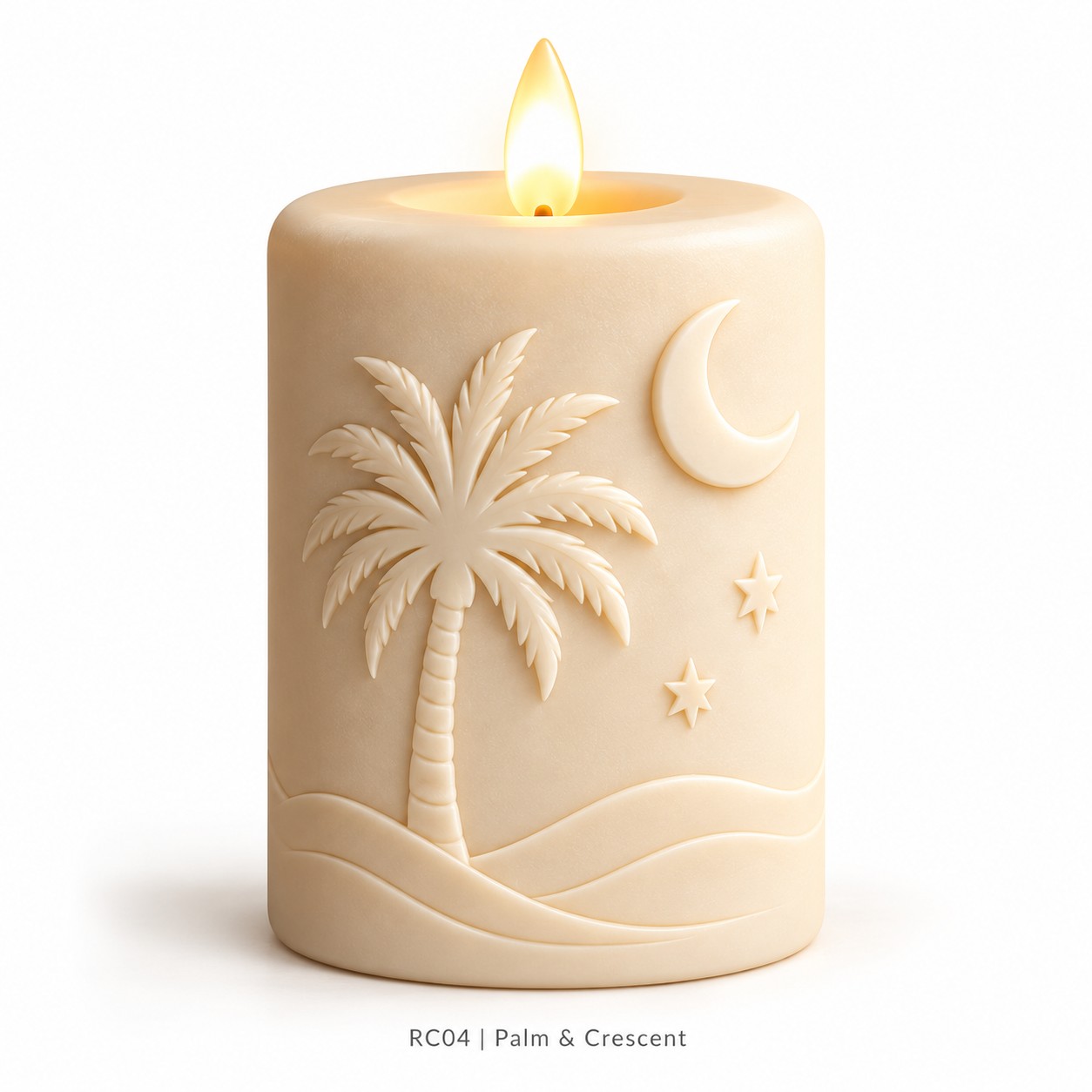 Ramadan Relief Resin LED Candle Collection — image 4