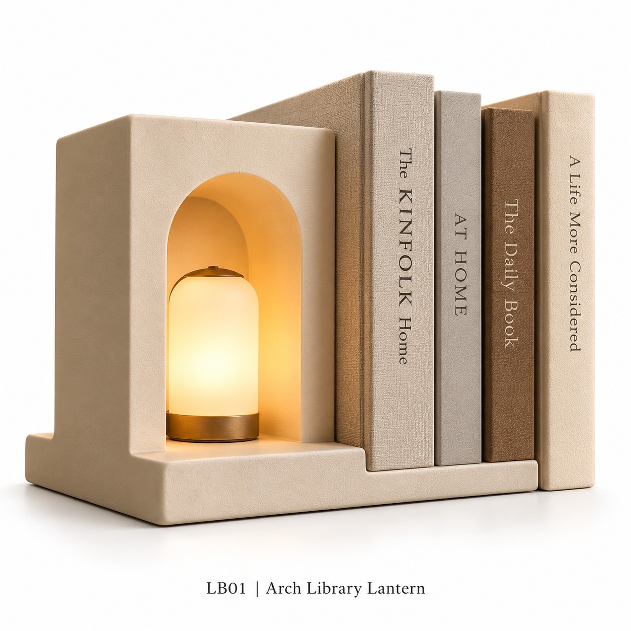 Library Lantern Resin Bookend Collection