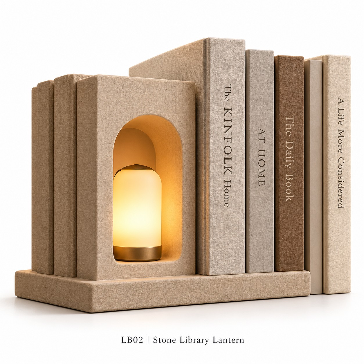 Library Lantern Resin Bookend Collection โ image 2